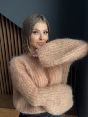 Sweter moher premium beż