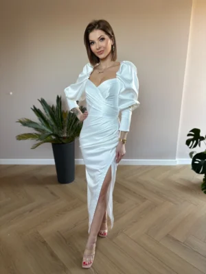 Sukienka satynowa Aurora