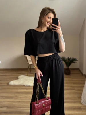 Komplet chill czarny