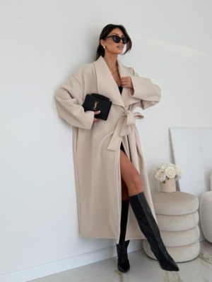 Płaszcz SOFT ELEGANCE Beige